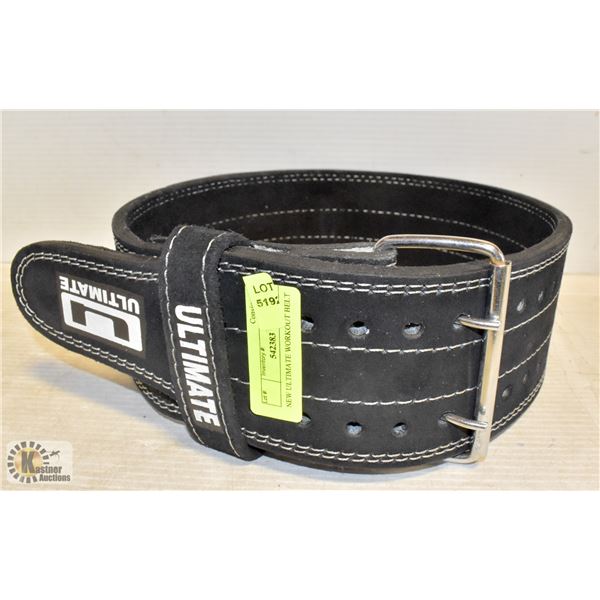 NEW ULTIMATE WORKOUT BELT