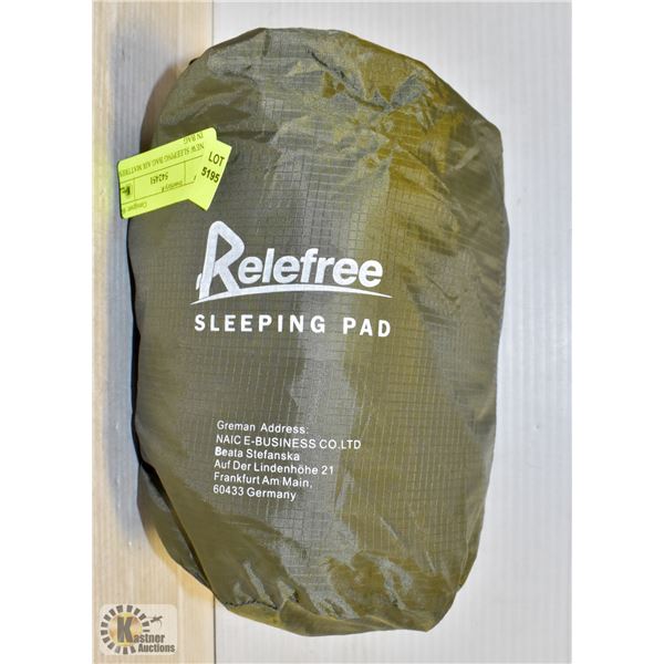 NEW SLEEPING BAG AIR MATTRESS IN BAG