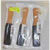 Image 1 : LOT OF 3 NEW WOOD HANDLED CALLUS FOOT FILES