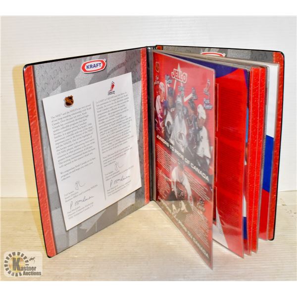 KRAFT 1997-1998 HOCKEY COLLECTION BINDER