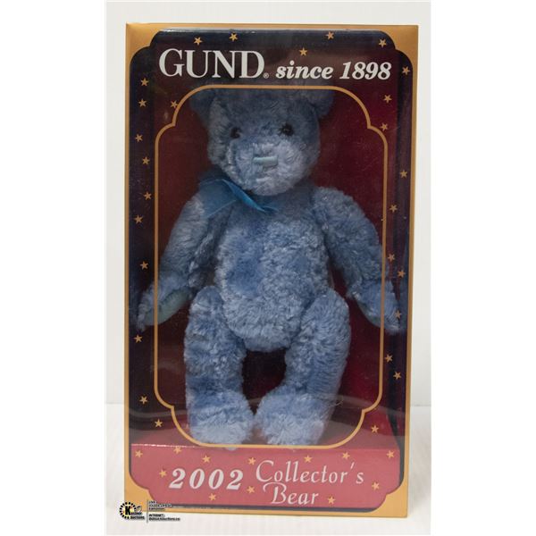 SEALED GUND 2002 LIMITED EDITION COLLECTORS BEAR