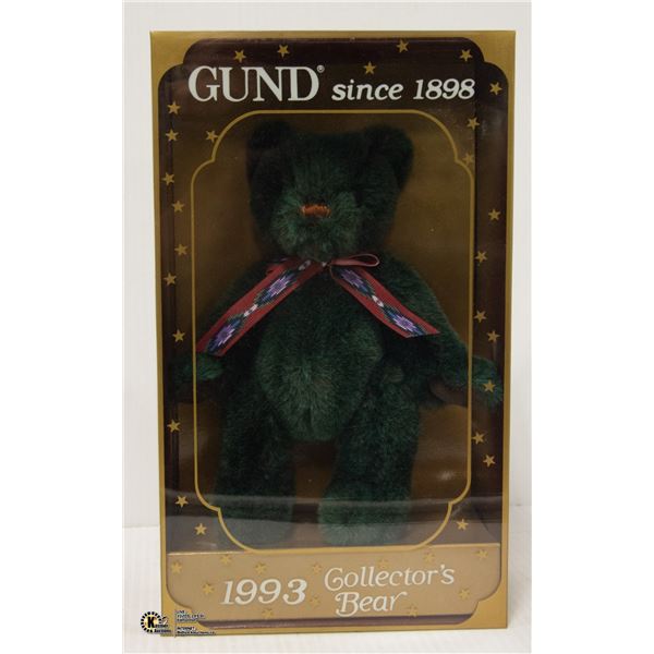 SEALED GUND 1993 LIMITED EDITION COLLECTORS BEAR