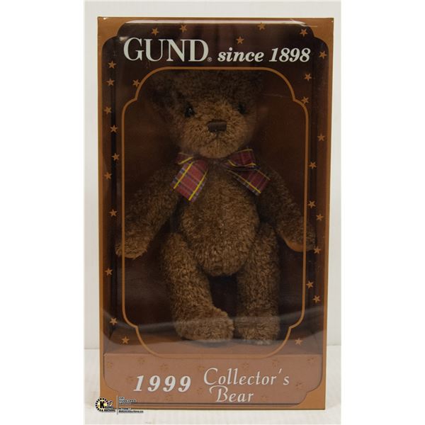 SEALED GUND 1999 LIMITED EDITION COLLECTORS BEAR