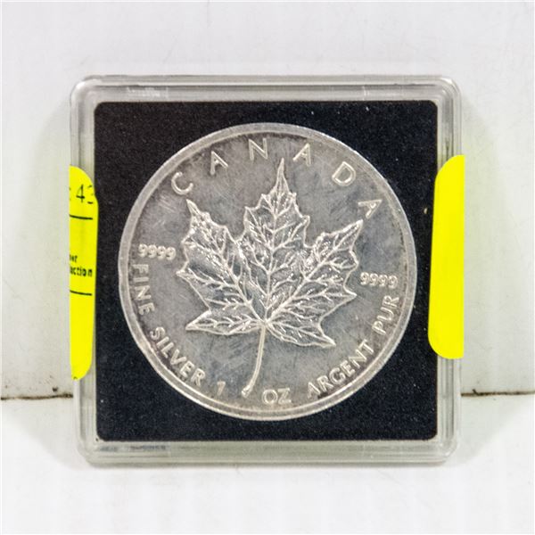 RCM 1 OZ .9999 SILVER MAPLE DOLLAR 2012