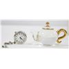 "STEPMOTHER" CRYSTAL TEAPOT IN BOX