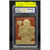Image 1 : 23KT GOLD FOIL TOM BRADY DRAFT PICK CARD