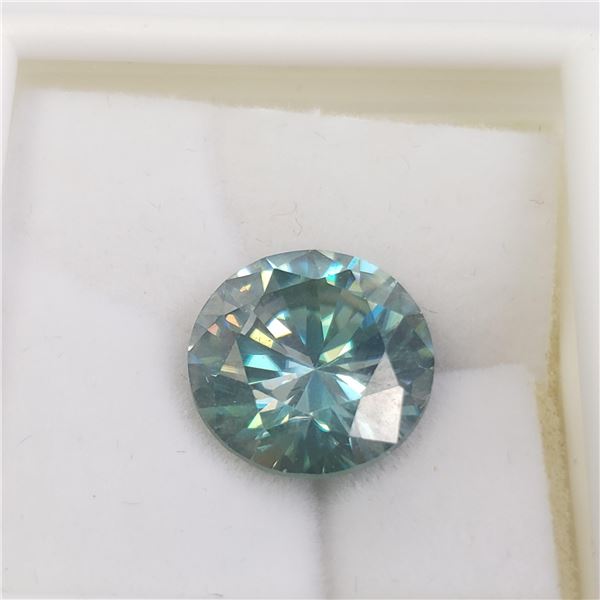 BZ1051-41 GREENISH BLUE MOISSANITE (8CT)