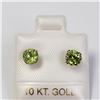 Image 1 : BZ1051-16 10K PERIDOT EARRINGS