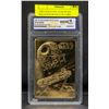Image 1 : 23KT GOLD FOIL STAR WARS MILLENNIUM FALCON CARD