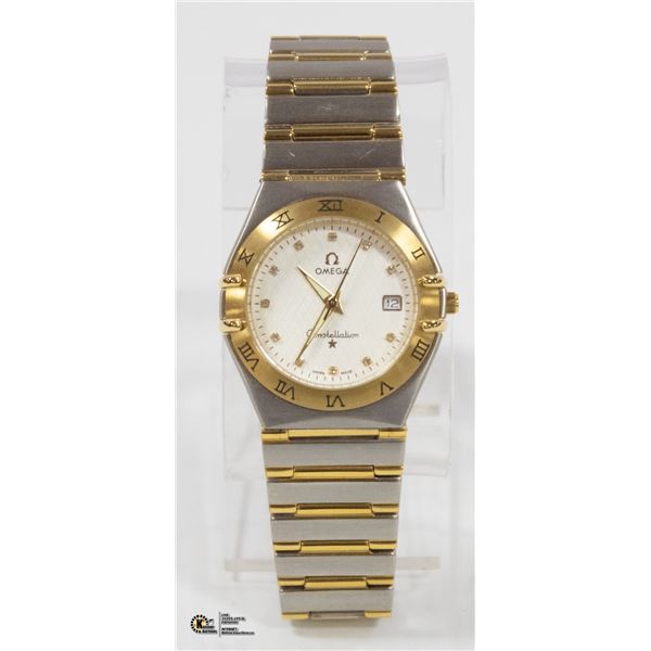 OMEGA STAMPED MENS WATCH REPLICA