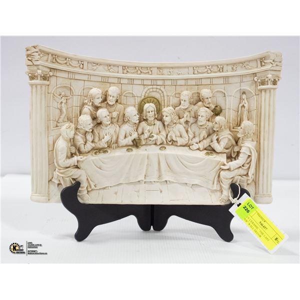 HEAVY CERAMIC  THE LAST SUPPER  WALL DECOR