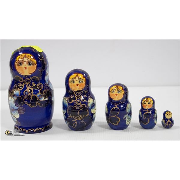 UKRAINIAN MATRY OSHKA STACKING DOLLS