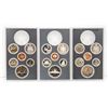 Image 1 : 3 VARIOUS CANADA MINT SETS IN HOLDERS