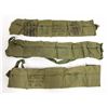 Image 1 : BOX W/ 3 CANADIAN MILITARY AMMO BELTS