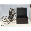 METAL WINE HOLDER & DESK CADDY