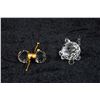 Image 2 : SWAROVSKI CRYSTAL FIGURINES PIG & YARN AND