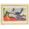 Image 1 : PICASSO STYLE FRAMED PICTURE