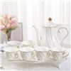 Image 1 : NEW 14 PIECE PORCELAIN TEA SET, SERVICE FOR 6