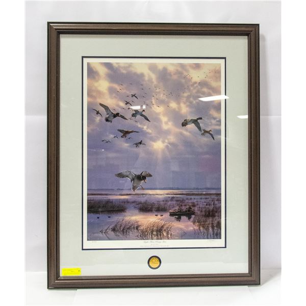 DUCKS UNLIMITED G HOUSTON PRINT