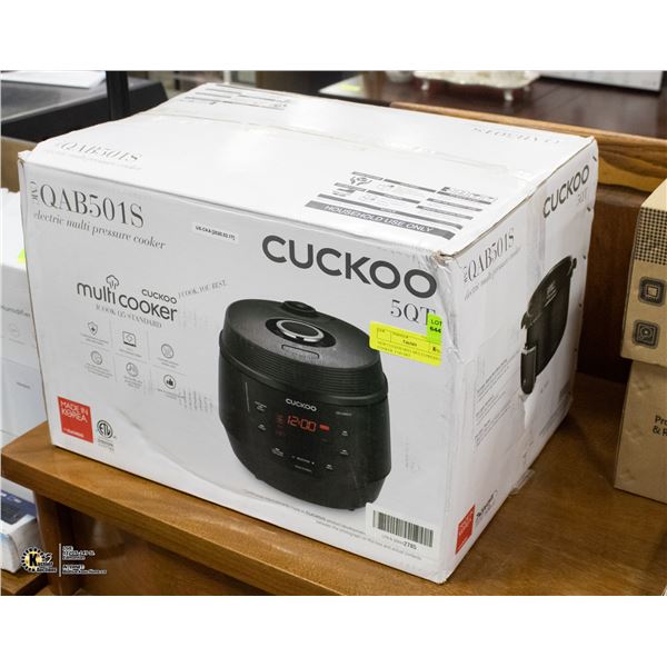 NEW CUCKOO 8IN1 MULTI PRESSURE COOKER, 5 QUART