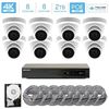 HIKVISION  8 CAMERA SECURITY SYSTEM- COMES WITH