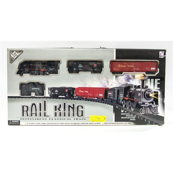 RAIL KING CLASSICAL TRAIN, SMOKE, LIGHTS, SOUND