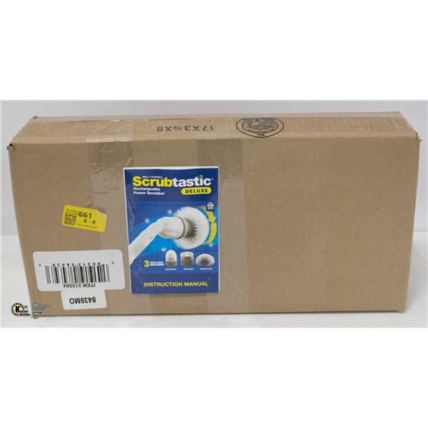 BELL&HOWELL RECHARGEABLE POWER SCRUBBER, REPACK