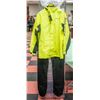 Image 2 : SULAITE MOTORCYCLE RAIN COAT & PANTS SZ 2XL COMES