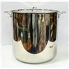 Image 1 : APPROXIMATELY 30 QUART STAINLESS STEEL POT