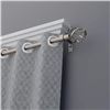 Image 2 : W.L.ROCAILLE CHAMPAGNE ADJUSTABLE 28-48 CURTAIN