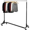 Image 1 : NEW SIMPLE HOUSEWARES Z BASE ROLLING GARMENT RACK