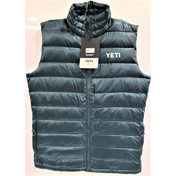 NEW LTD EDITION YETI DOWN VEST MSRP USD200(259CAD)