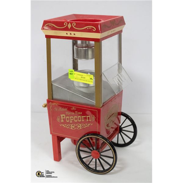 17  MOVIE TIME POPCORN MACHINE