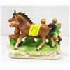 JAPAN CERAMIC HORSE PONY FIGURE