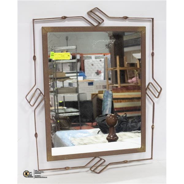 19  X 24  METAL 1960'S MIRROR