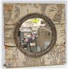 Image 1 : 25" X 25" MIRROR DECOR