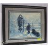 Image 1 : 35" X 30" ROBERT DUNCAN FRAMED WALL ART