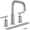 Image 1 : NEW HOMELODY 8" BATHROOM FAUCET SET WITH POP UP