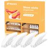 NEW REPACKED NEPROCK 20 PIECE WHITE SHOE STORAGE