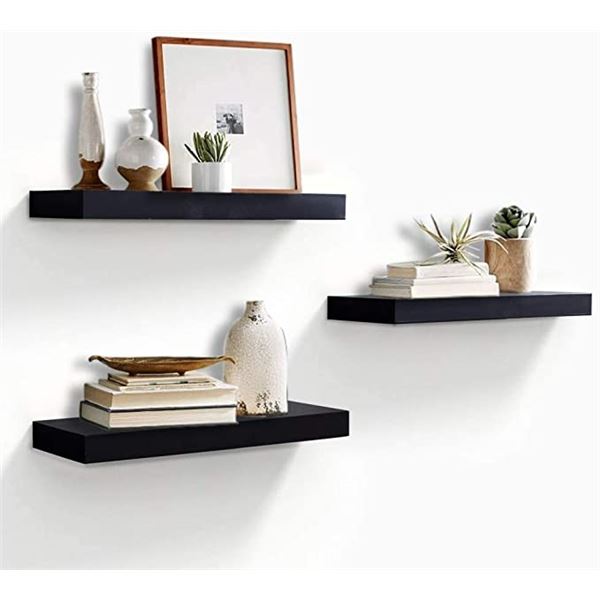 NEW REPACKED AHDECOR FLOATING WALL SHELVES 5-6 