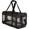 Image 1 : NEW AMAZON BASICS BLACK PET CARRIER BAG WITH