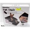 NEW SET OF FABRIC PET STAIRS WITH REMOVEABLE TOPS