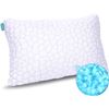 NEW SET OF 2 SHREDDED MEMORY FOAM PILLOWS WITH