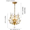 Image 2 : NEW GANEED VINTAGE K9 CHANDELIER WITH CRYSTALS