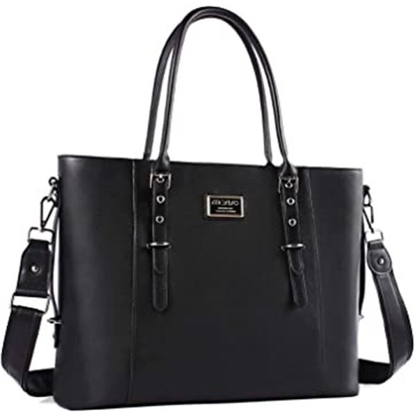 NEW 17.3" BLACK MOSISO LADIES DESIGNER TOTE BAG