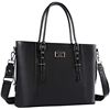 Image 1 : NEW 17.3" BLACK MOSISO LADIES DESIGNER TOTE BAG