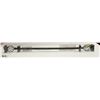 Image 1 : CREATING LIFESTYLES  BLACK 28-48" CURTAIN ROD