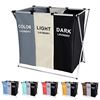 Image 1 : NEW BRIGHTSHOW TRIPLE SIDED LAUNDRY HAMPER KIT