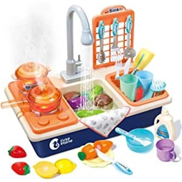 NEW REPACKED CUTE STONE KITCHEN SINK PLAY CENTER