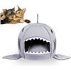 Image 1 : NEW LARGE SHARK PET BED WITH REMOVEABLE CUSHION